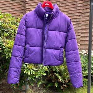 Purple Puffy, Urban Outfitter, size XS